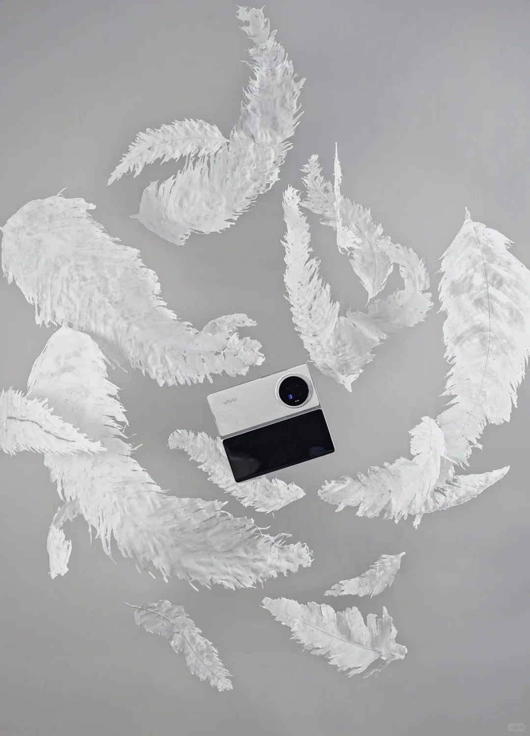 Unveiling the X Fold3 via Paper Art Minimalism image 2