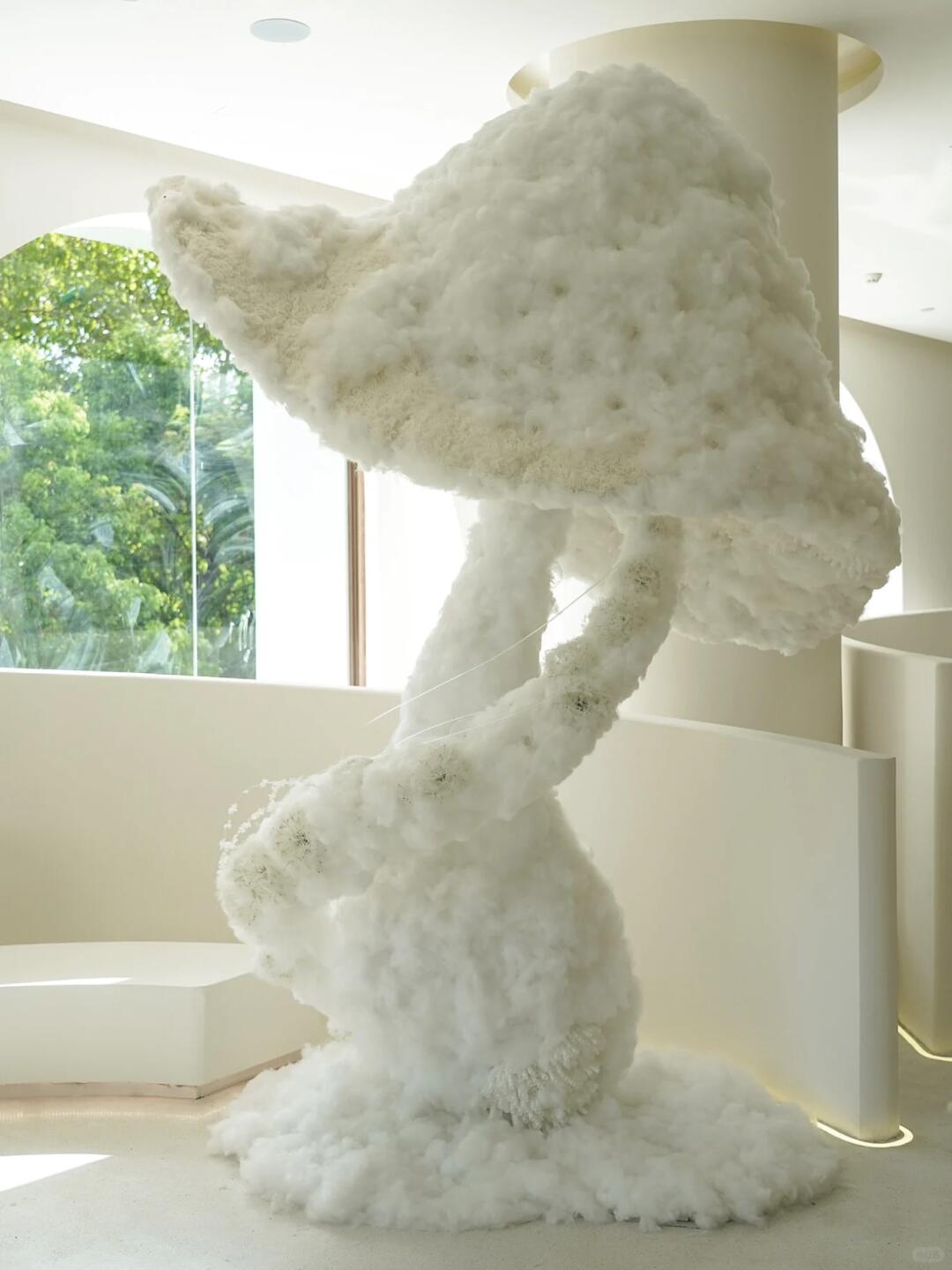 An Ethereal and Dreamy Fairy Mushroom Art Installation, Cute & Sweet Style image 2