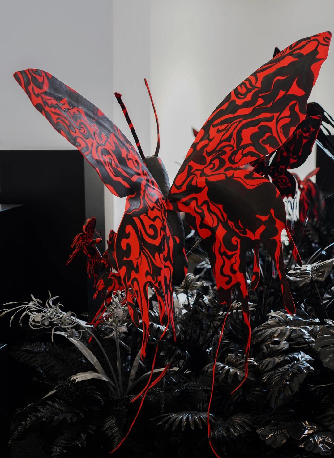 Shanghai Fashion Week Art Installation | Dancing Butterflies Amidst Blooms image 1