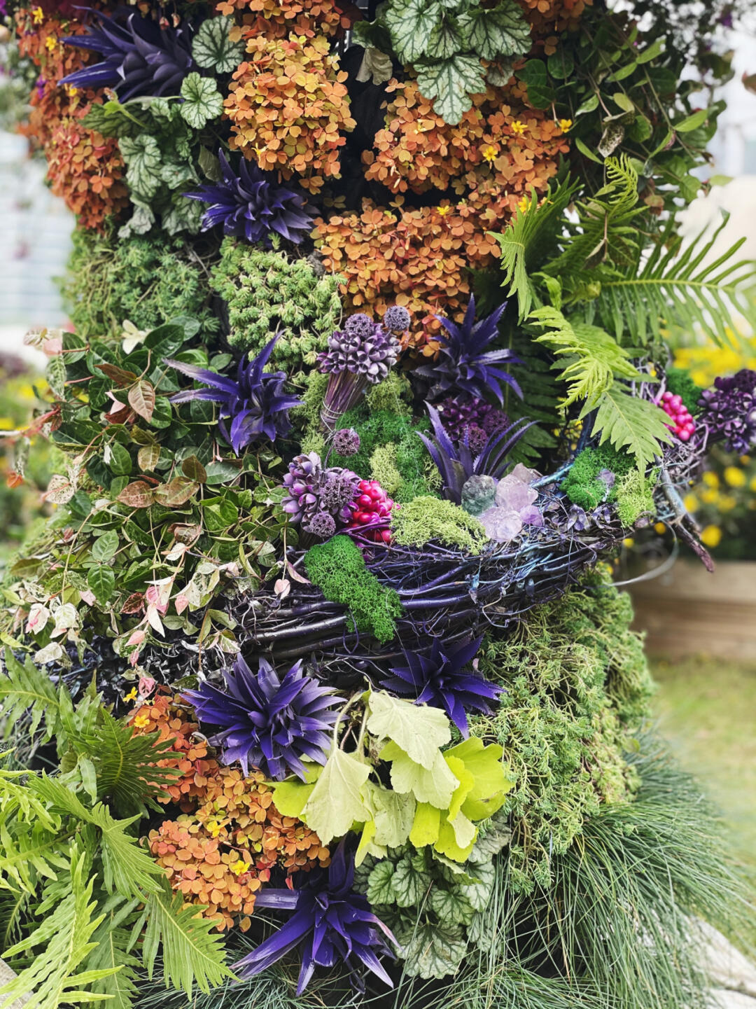 Floral Installation Chengdu ※ Floral Installation Art | English-Style 3D Floral Structure image 1