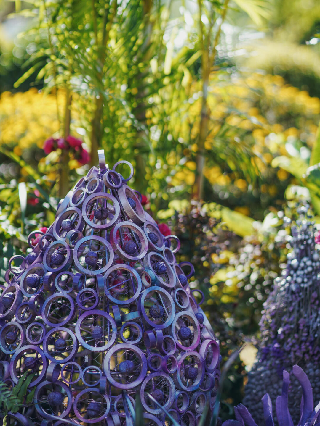 Floral Chengdu | Cross-Border Installation Art | Preparing the Floral Sculpture image 1