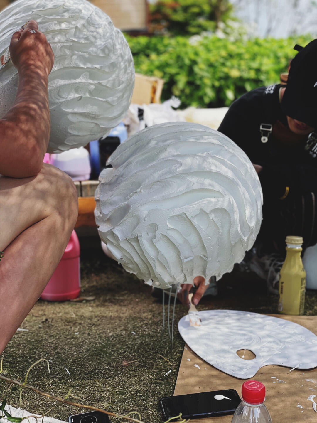 Floral Chengdu | Cross-Border Installation Art | Preparing the Floral Sculpture image 8