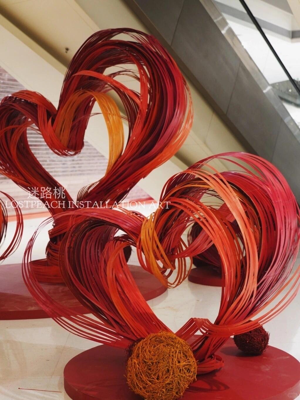 So Many Hearts, Come Take Photos | Installation On Display for Two Months