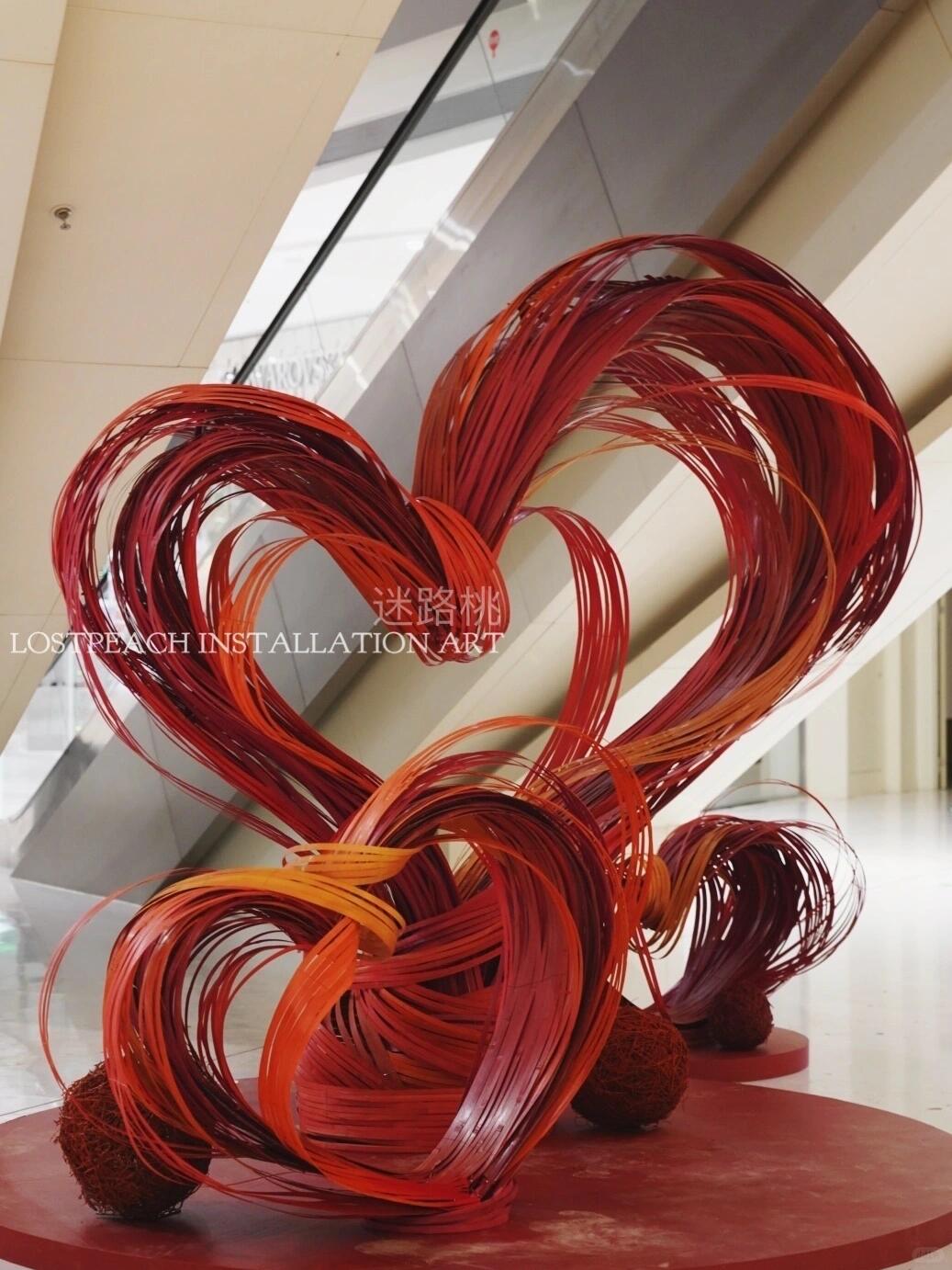 So Many Hearts, Come Take Photos | Installation On Display for Two Months image 3
