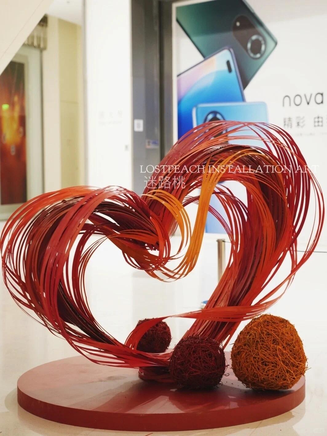 So Many Hearts, Come Take Photos | Installation On Display for Two Months image 4