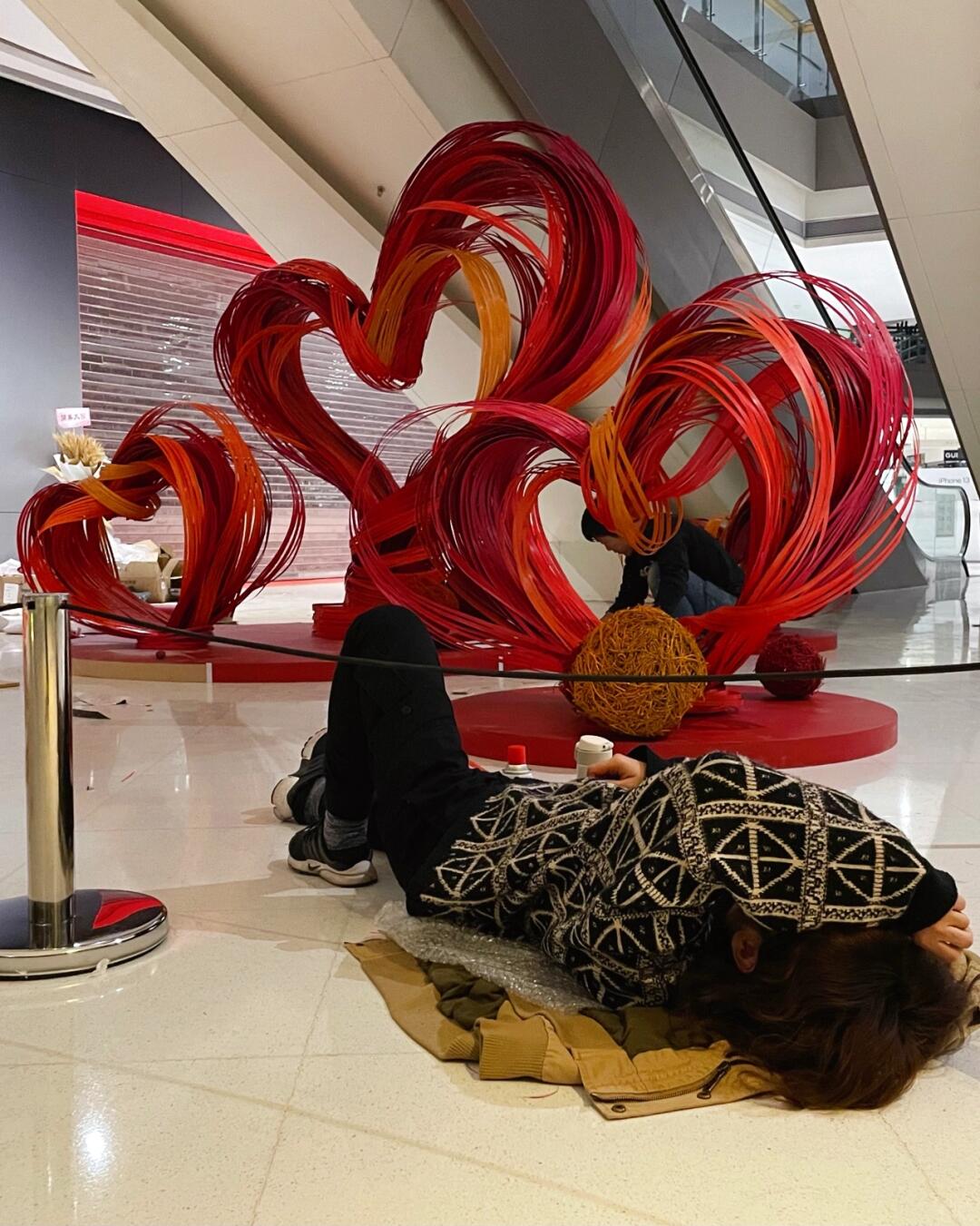 So Many Hearts, Come Take Photos | Installation On Display for Two Months image 8