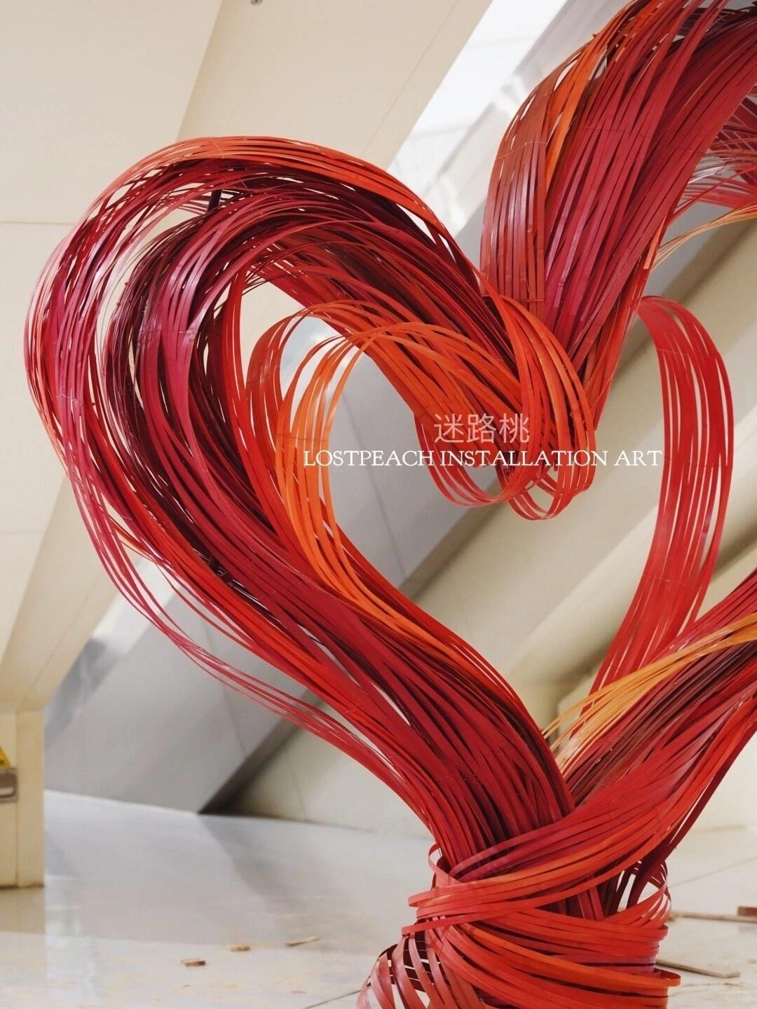 So Many Hearts, Come Take Photos | Installation On Display for Two Months image 5