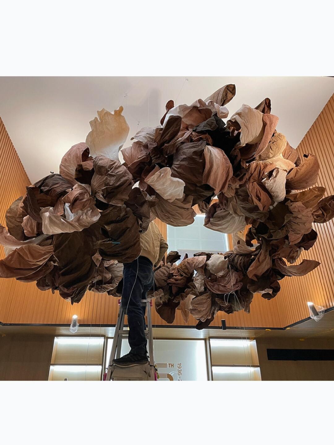 Small Stature, Immense Energy: My Journey in Large-Scale Installation Art image 2