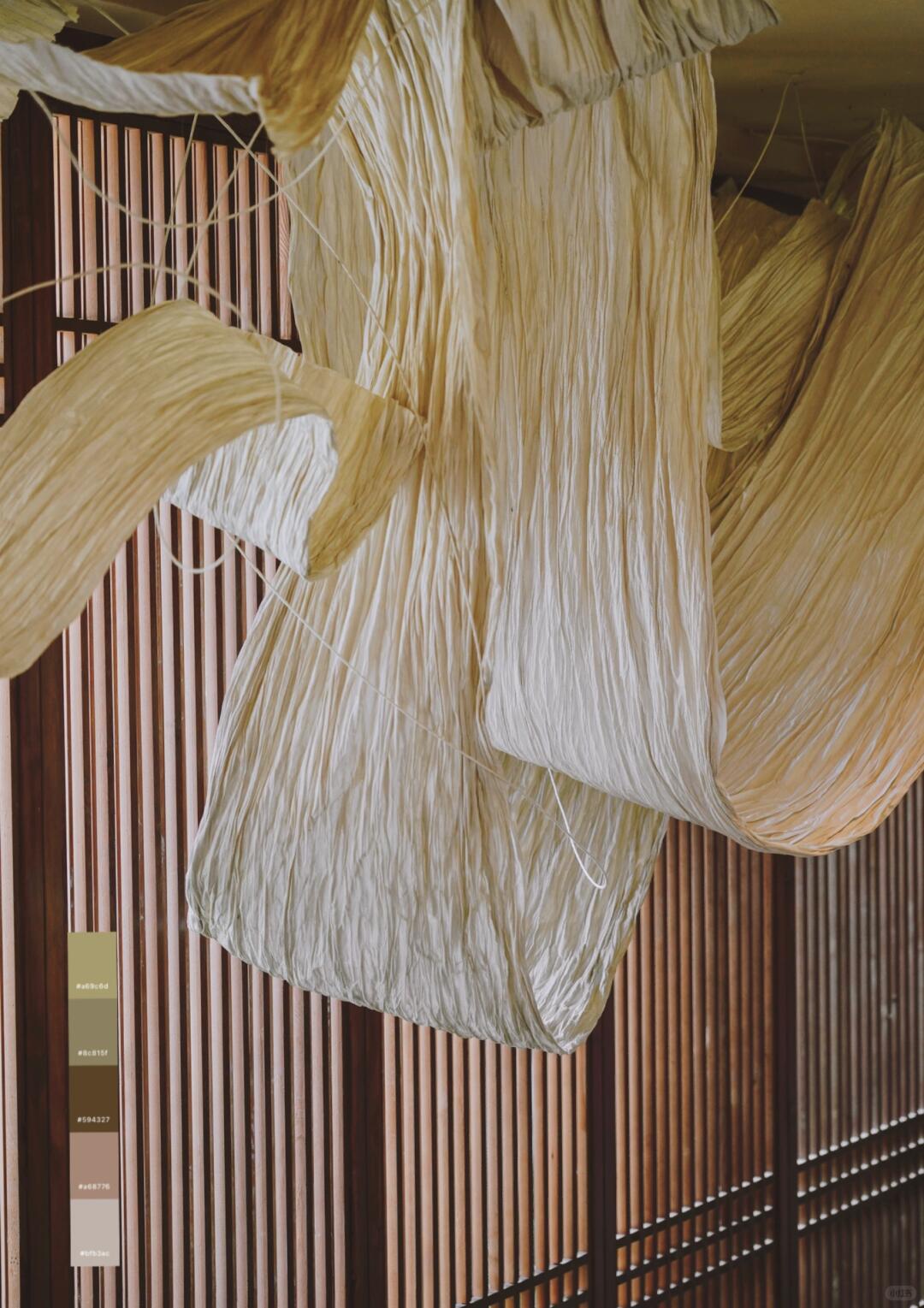 Intangible Cultural Heritage Dried Noodle Art Installation | Inverted Hills in Reflection