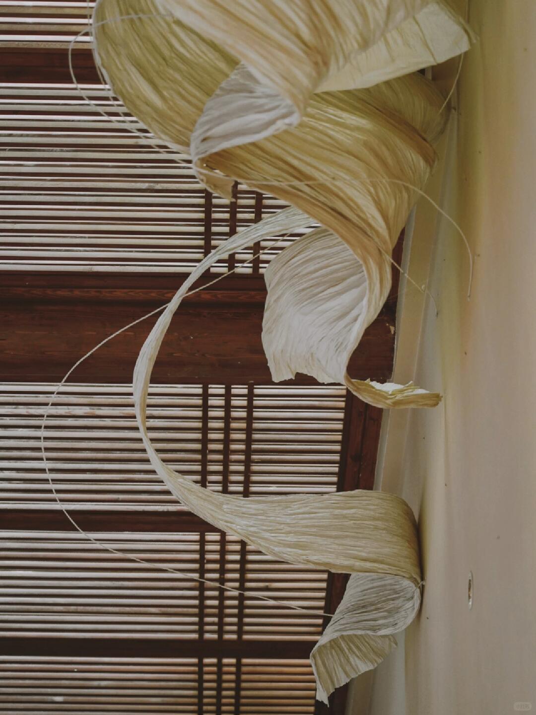 Intangible Cultural Heritage Dried Noodle Art Installation | Inverted Hills in Reflection image 6