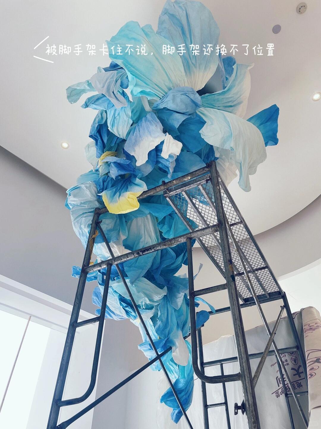 Art Installation | The Dance of Irises, Crisp Summer Hues image 4
