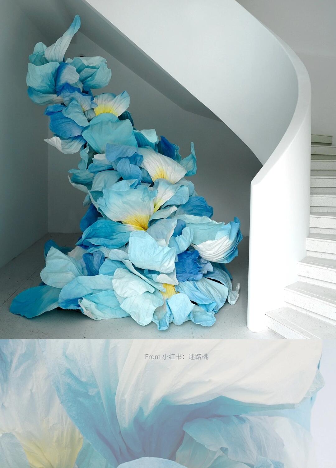 Art Installation | The Dance of Irises, Crisp Summer Hues image 5