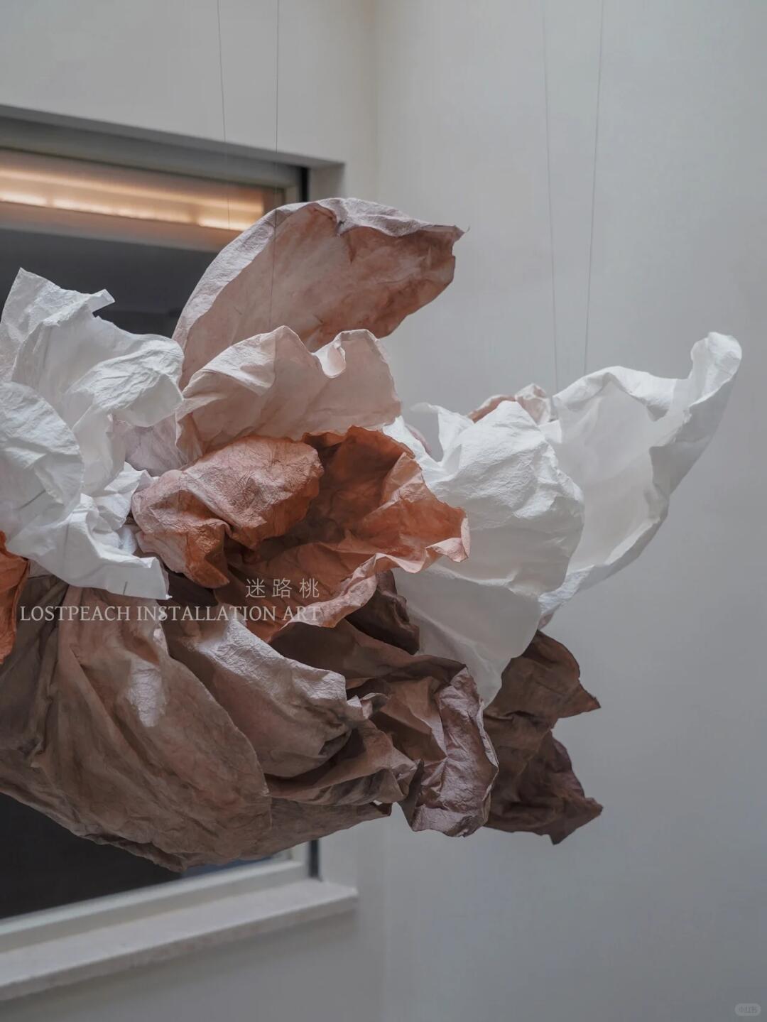 Rich Oil Painting Texture Art Installation | The Infinite Possibilities of Paper Art image 4