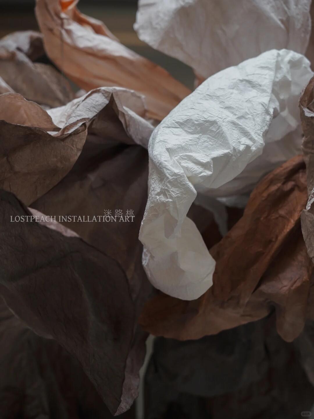 Rich Oil Painting Texture Art Installation | The Infinite Possibilities of Paper Art image 6