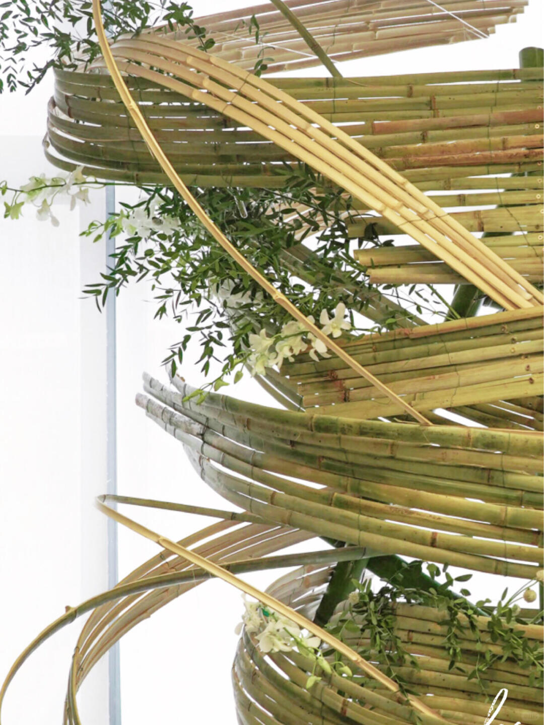 Chengdu Bamboo Installation Art | Hotel Installation