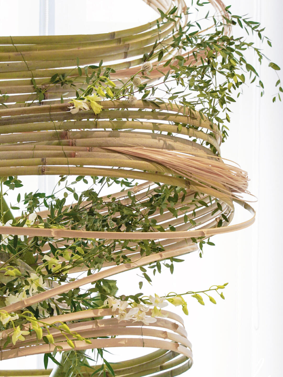 Chengdu Bamboo Installation Art | Hotel Installation image 1