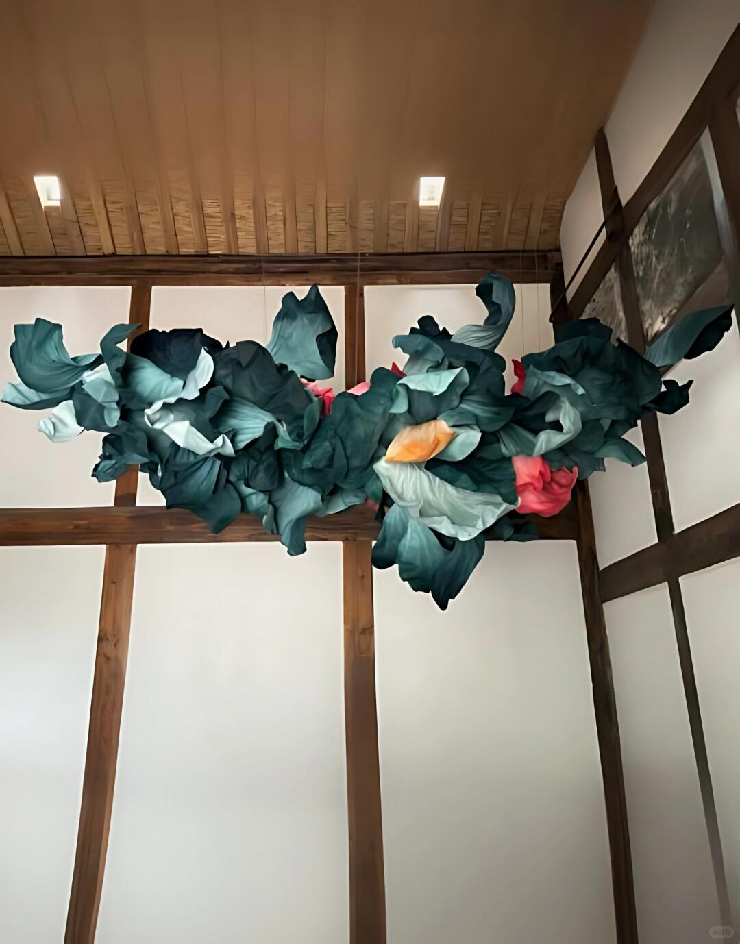 艺术装置创作 | 张大千荷叶图 image 3