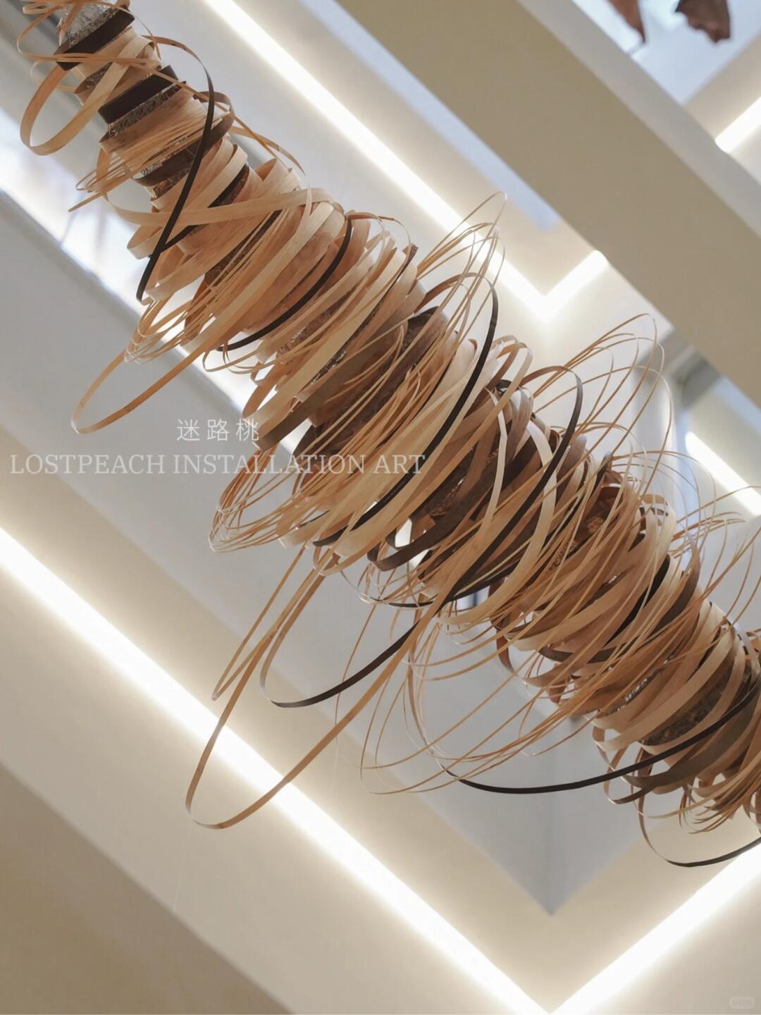 Trajectory | Stacking Installation Materials, the Natural Artistry of Bamboo Strips image 2