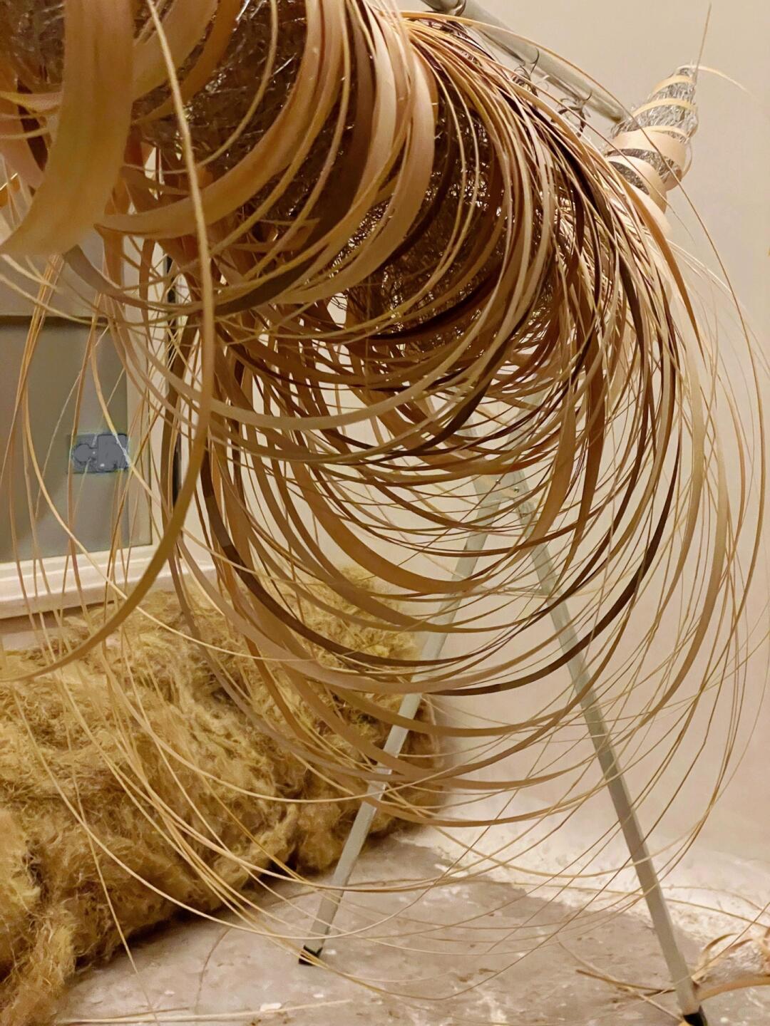 Trajectory | Stacking Installation Materials, the Natural Artistry of Bamboo Strips image 4