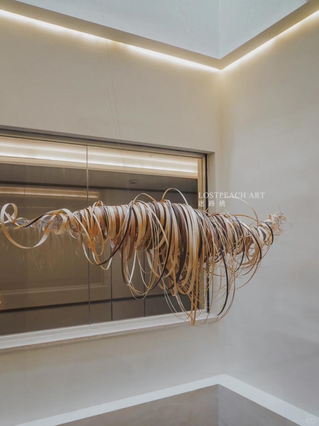 Trajectory | Stacking Installation Materials, the Natural Artistry of Bamboo Strips image 3