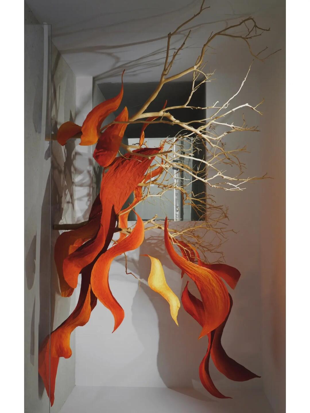 Phoenix in Flight | My Favorite Recent Showroom Window Installation image 1