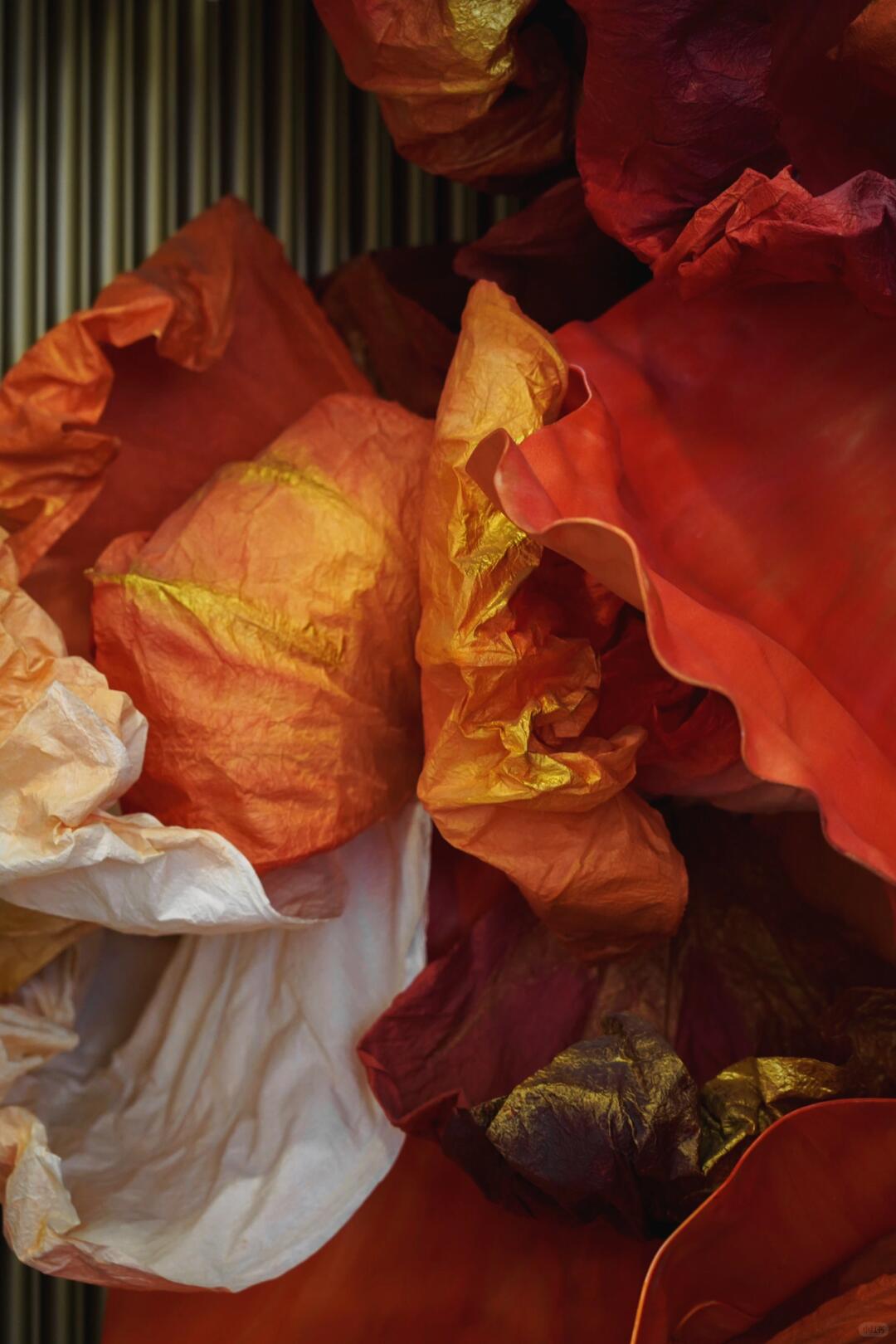 Flamboyant and Passionate, Floral Yet Not | Chinese-style Art Installation image 7